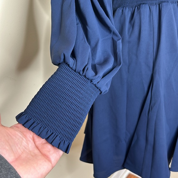 Lilly Pulitzer Lorella Stretch Dress in True Navy - Picture 9 of 10